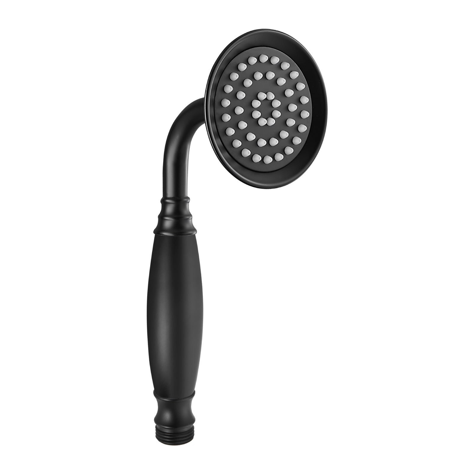 Heyalan Handheld Shower Head Spray Wand Hand Held High Pressure Telephone Shape Vintage Brass Shower Head Powerful Water Sprayer Bathroom High Flow Shower 1 Function