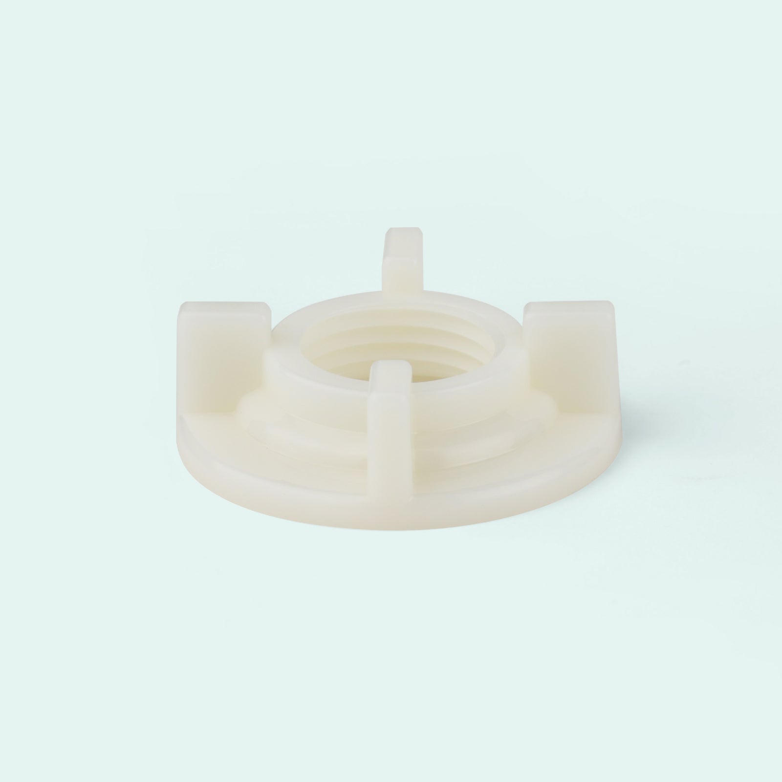 Heyalan Faucet Lock Nut 1 PC 1/2" NPT Female Thread White Coupling Nut Durable Plastic Locknut
