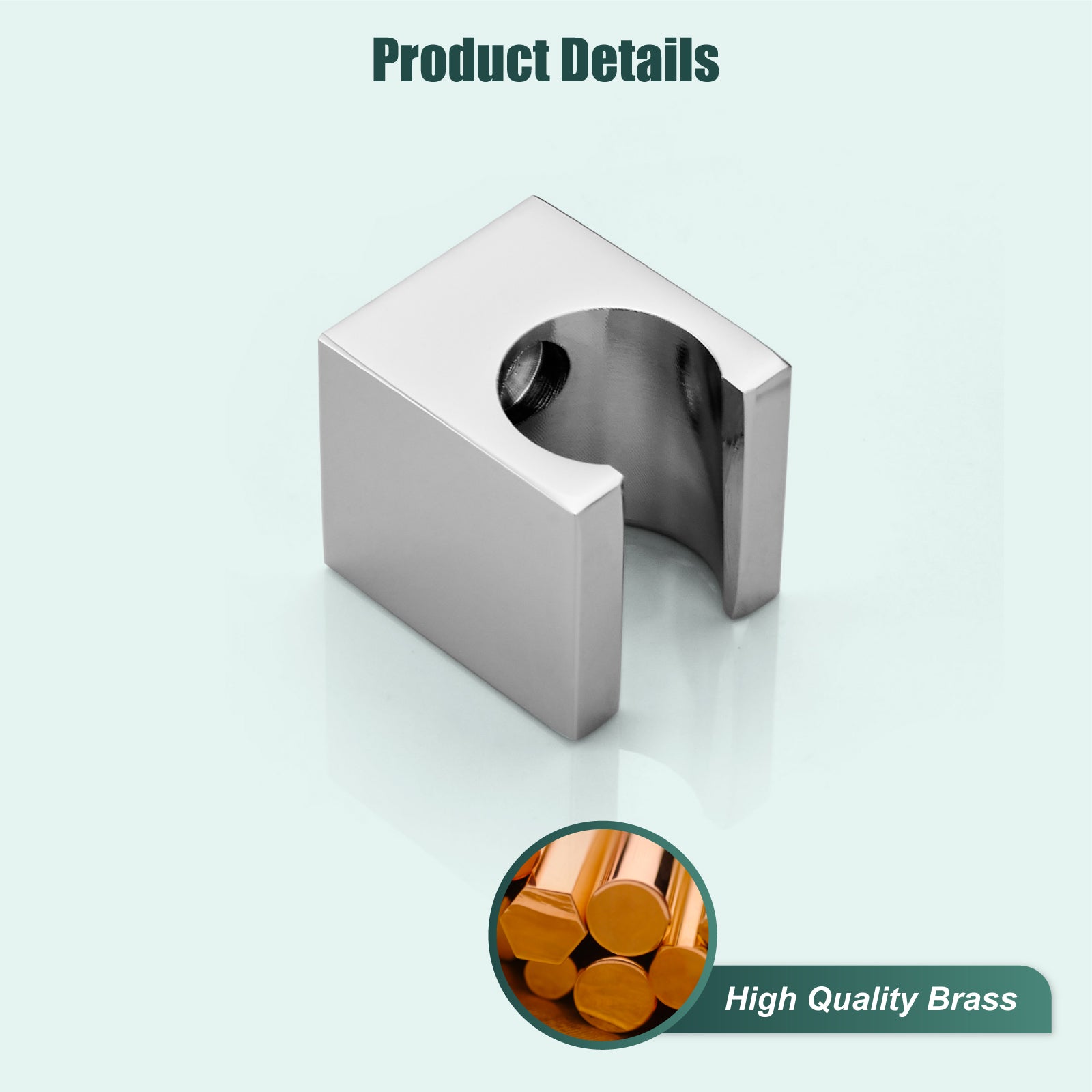 Heyalan Shower Wand Holder Handheld Shower Holder Shower Sprayer Bracket Shower Handheld Bracket Shower Hand Holder Wall Mount Modern Shower Bracket for Handheld Shower