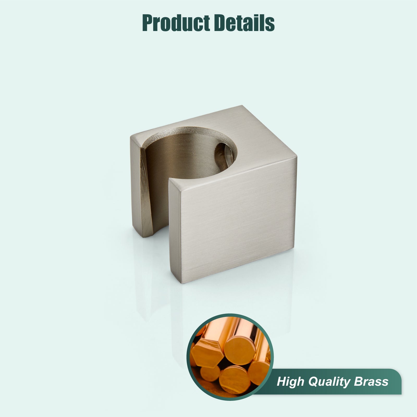 Heyalan Shower Wand Holder Handheld Shower Holder Shower Sprayer Bracket Shower Handheld Bracket Shower Hand Holder Wall Mount Modern Shower Bracket for Handheld Shower