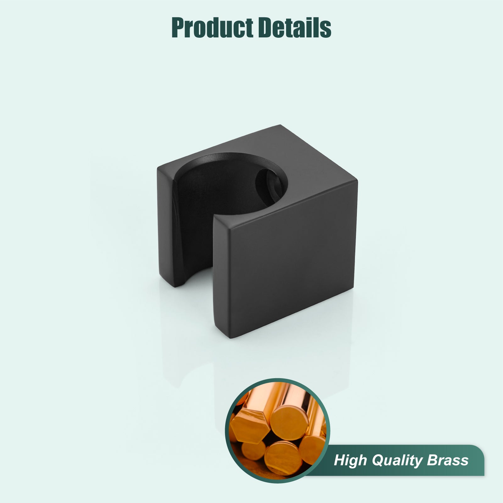 Heyalan Shower Wand Holder Handheld Shower Holder Shower Sprayer Bracket Shower Handheld Bracket Shower Hand Holder Wall Mount Modern Shower Bracket for Handheld Shower