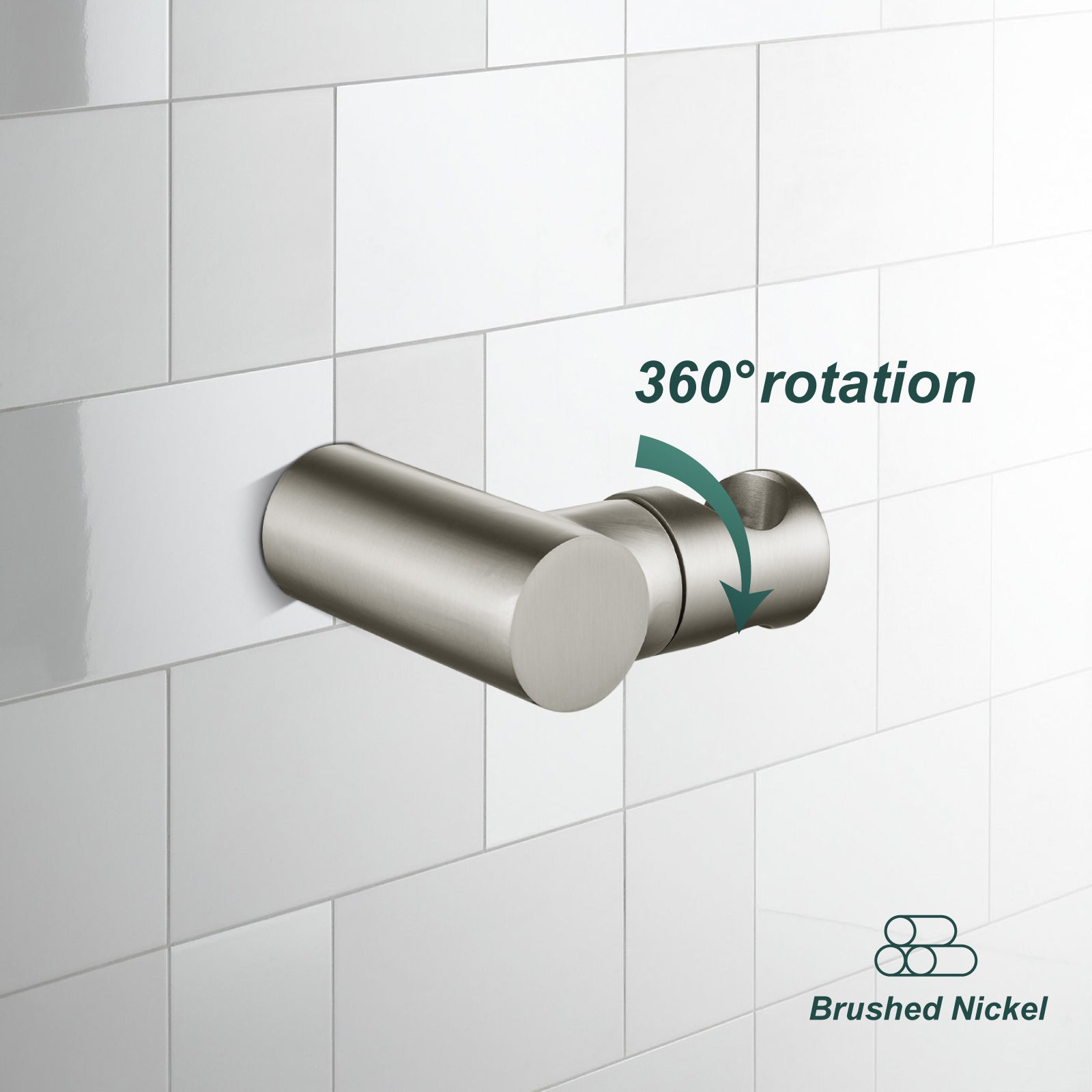 Shower Wand Holder Handheld Shower Holder Shower Sprayer Bracket Shower Handheld Bracket Shower Hand Holder Wall Mount Modern Heyalan Shower Bracket for Handheld Shower