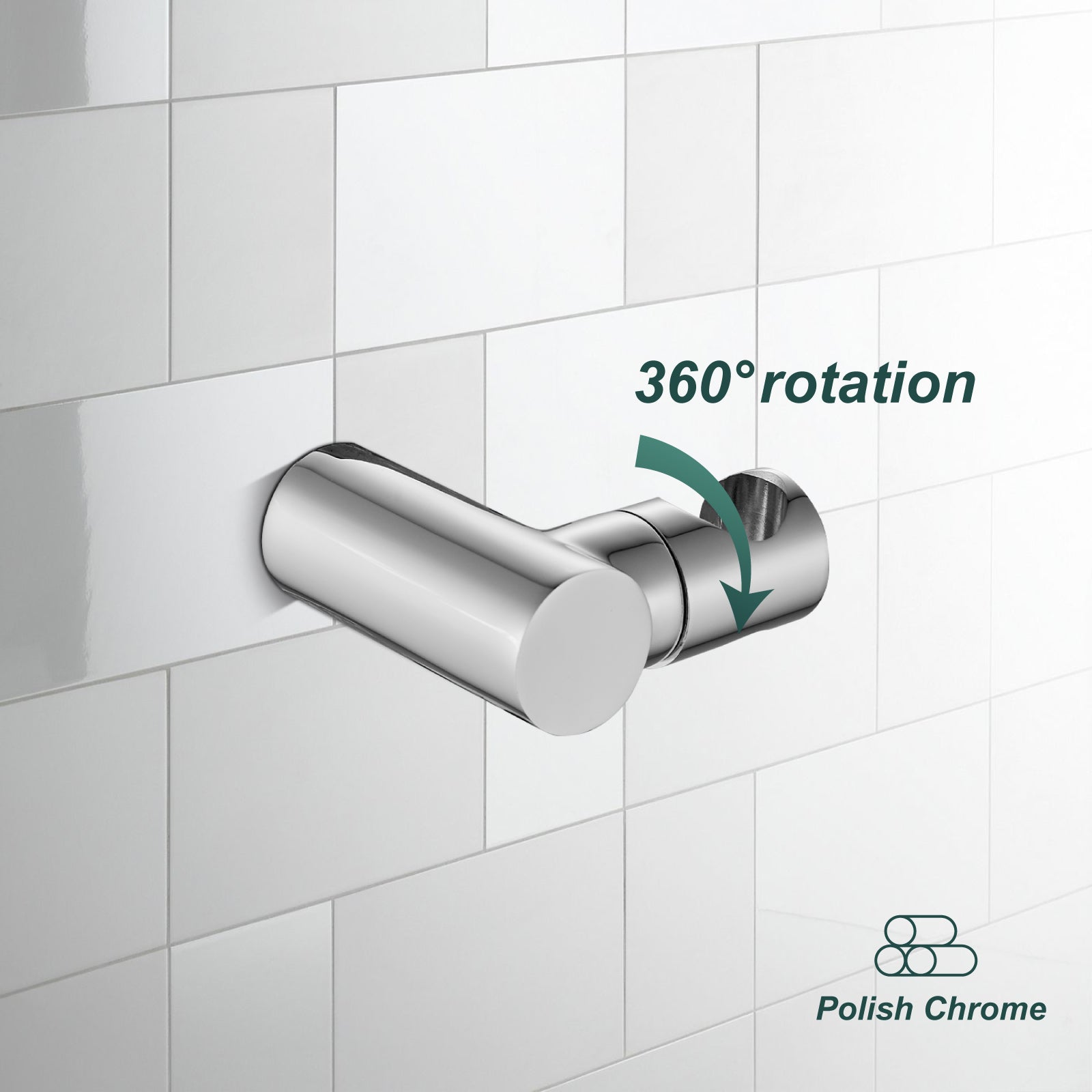 Shower Wand Holder Handheld Shower Holder Shower Sprayer Bracket Shower Handheld Bracket Shower Hand Holder Wall Mount Modern Heyalan Shower Bracket for Handheld Shower