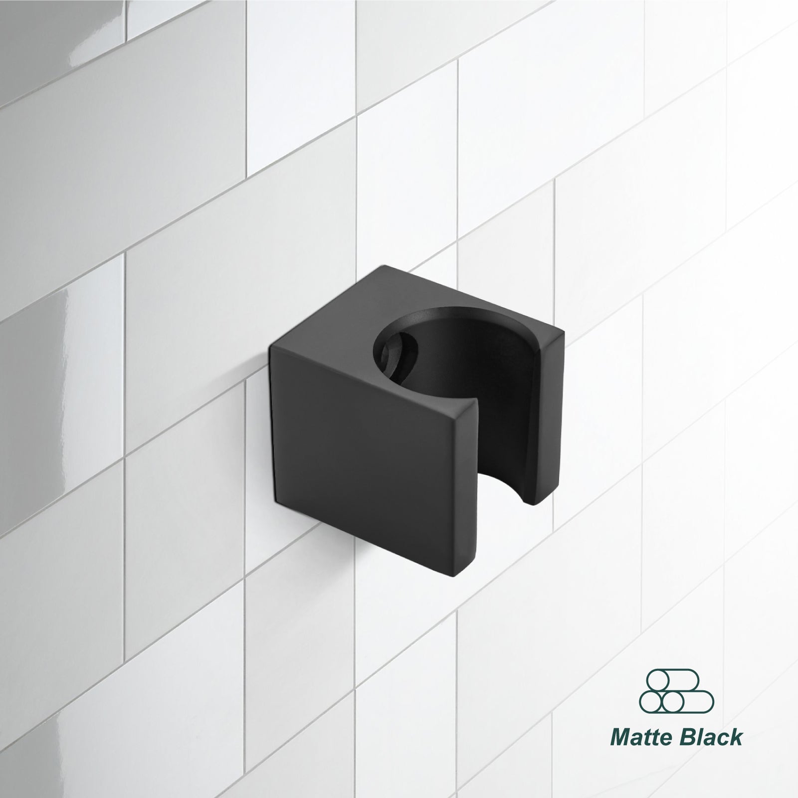 Heyalan Shower Wand Holder Handheld Shower Holder Shower Sprayer Bracket Shower Handheld Bracket Shower Hand Holder Wall Mount Modern Shower Bracket for Handheld Shower