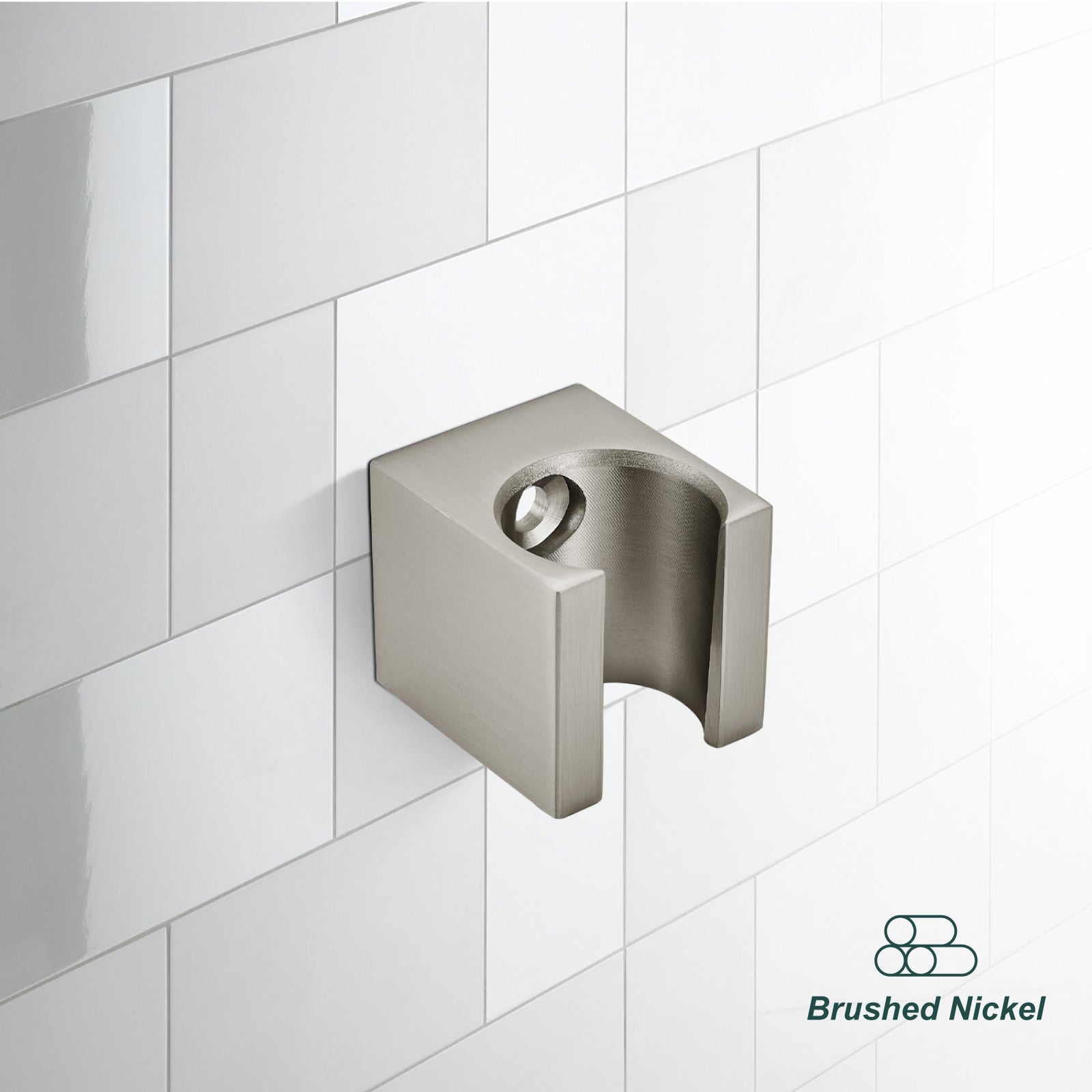 Heyalan Shower Wand Holder Handheld Shower Holder Shower Sprayer Bracket Shower Handheld Bracket Shower Hand Holder Wall Mount Modern Shower Bracket for Handheld Shower