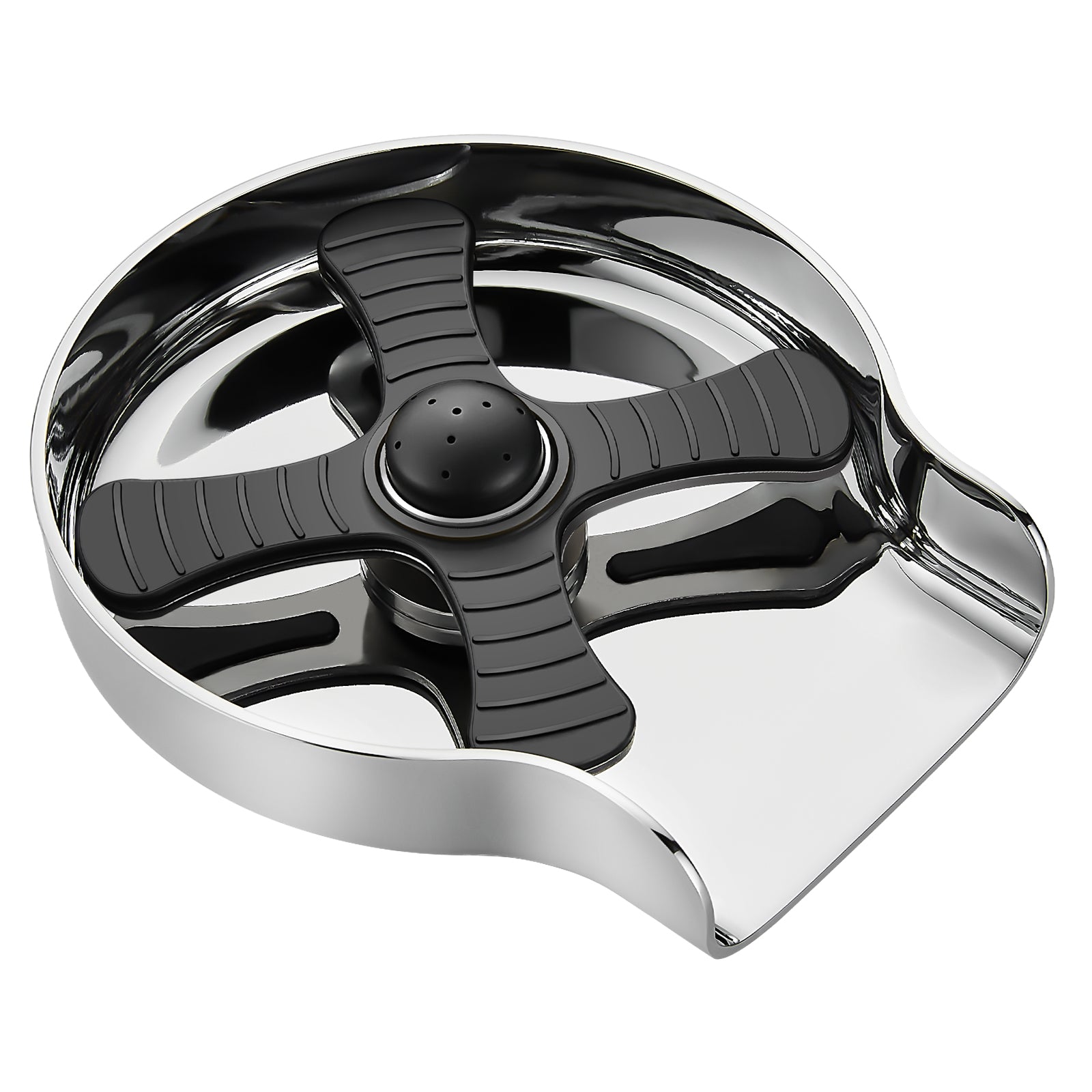 Heyalan Glass Rinser Cup Washer For Sink, Kitchen Bar Glass Washer Bottle Washer SUS304 Stainless Steel, Automatic Kitchen Sink Accessories for Wash Glass Cup Wine Cup