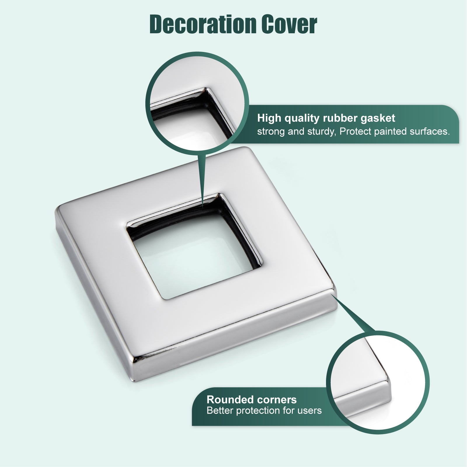 Shower 90° Wall Supply Elbow Square Shower Hose Connector for Shower Handheld without Shower hand and Hose Wall Mount Supply Shower Cradle Fixed Brass Heyalan Shower Elbow