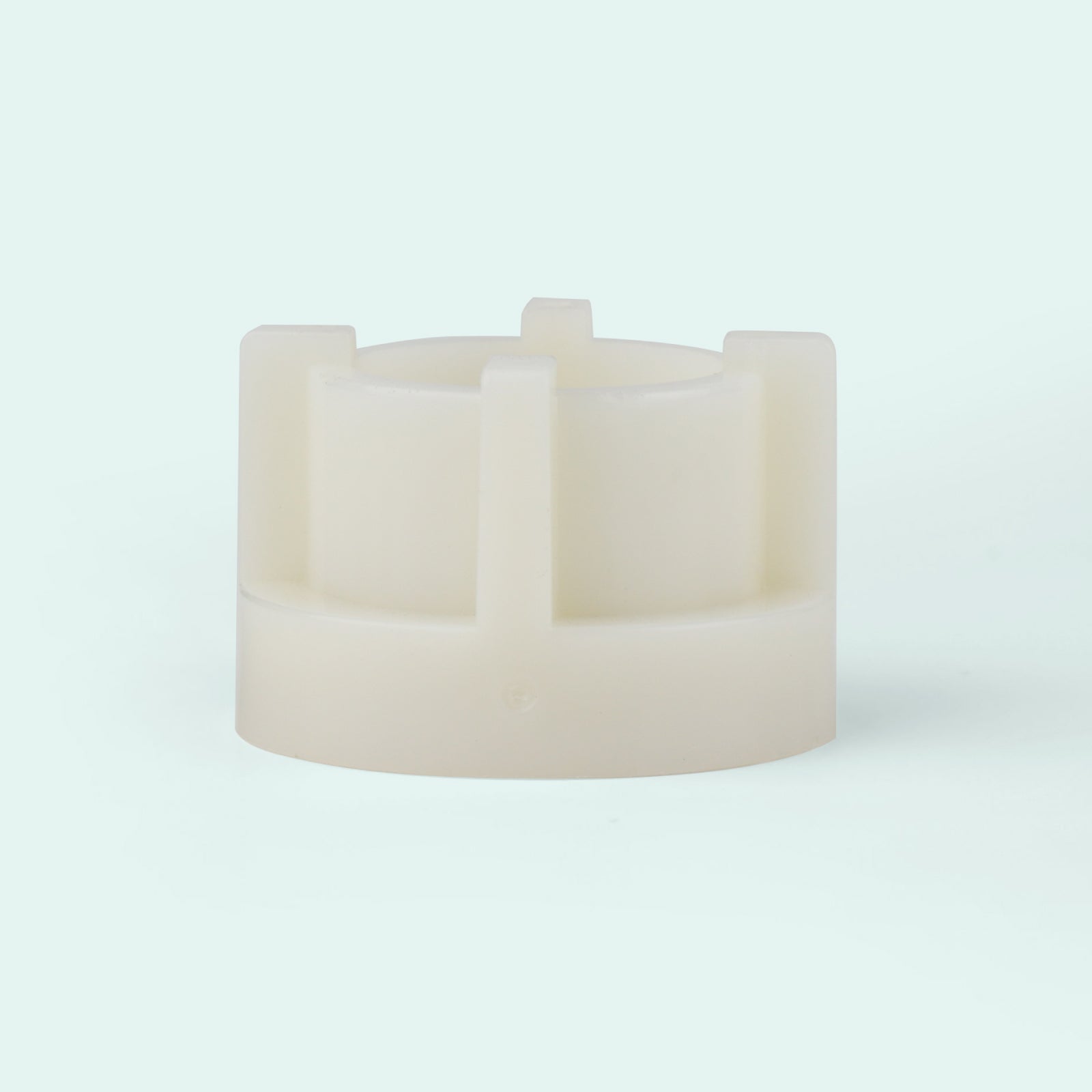 Heyalan White Faucet Lock Nut 1 PC 1/2" NPT Female Thread Coupling Nut Durable with Brass Threaded Core